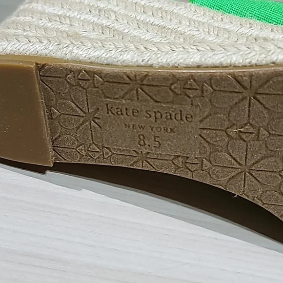 kate spade new york Panama Nights sandals - Green Jay 8.5 B (M) New - Picture 4 of 7